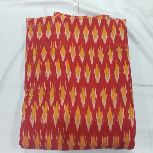 Ikkat Red&Yellow